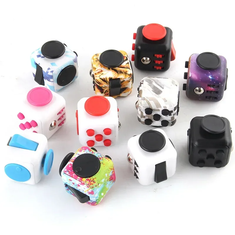 Fidget Giocattolo di decompressione Infinity Cubi antistress Giocattoli antistress Anti-stress Bambini Giochi antistress per adulti antistress ansia