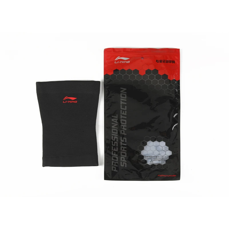 (2 uds) Li-ning hombres mujeres rodillera tejida elástica transpirable deporte rodillera AXWU065