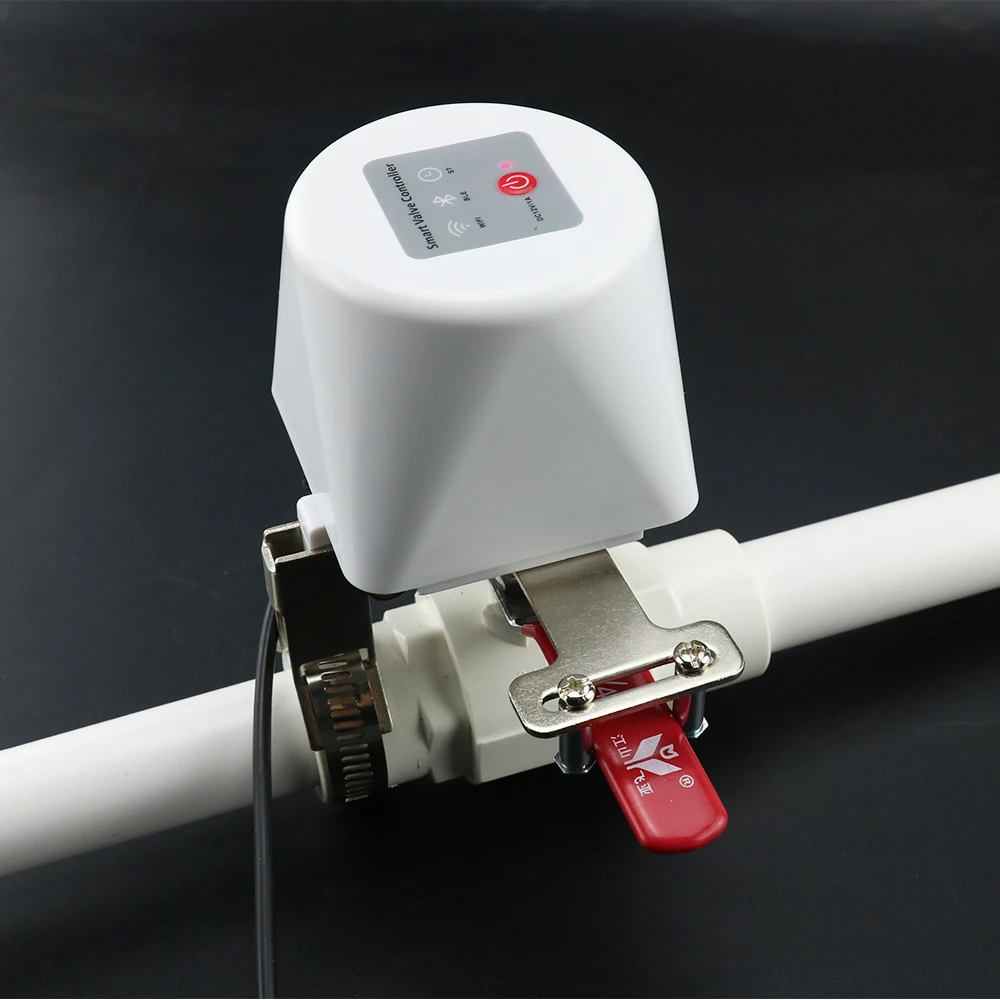 Tuya WiFi Wasser Ventil Gas Abschaltung Kugelhahn Timer Garten Smart Wasserhahn Controller Unterstützung Alexa Google Assistent SmartLife