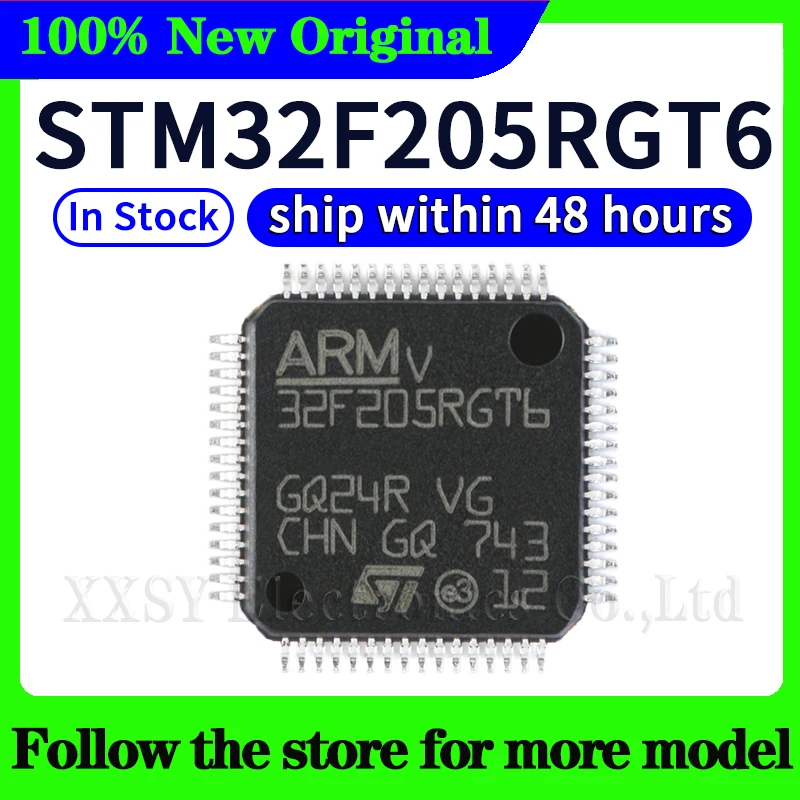 STM32F205RBT6 STM32F205RGT6 STM32F205RFT6 STM32F205RET6 STM32F205RCT6 STM32F205VBT6 STM32F205VFT6 Высокое качество Новый