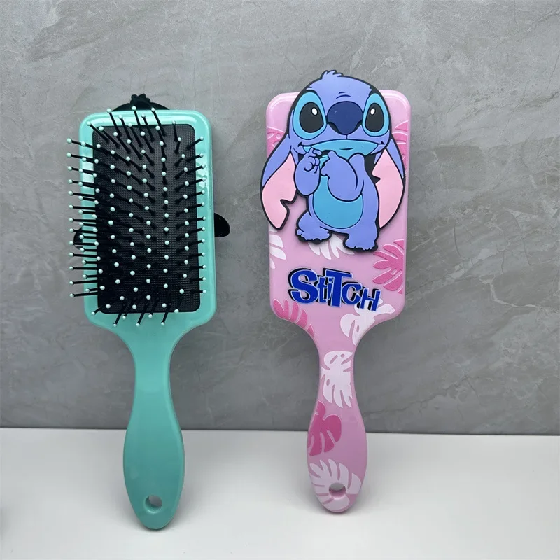 Miniso Animation Lilo & Stitch Comb Series การ์ตูน Stitch อุปกรณ์ต่อพ่วง Air Cushion หวีนวดเด็กสาวนักเรียนหวี