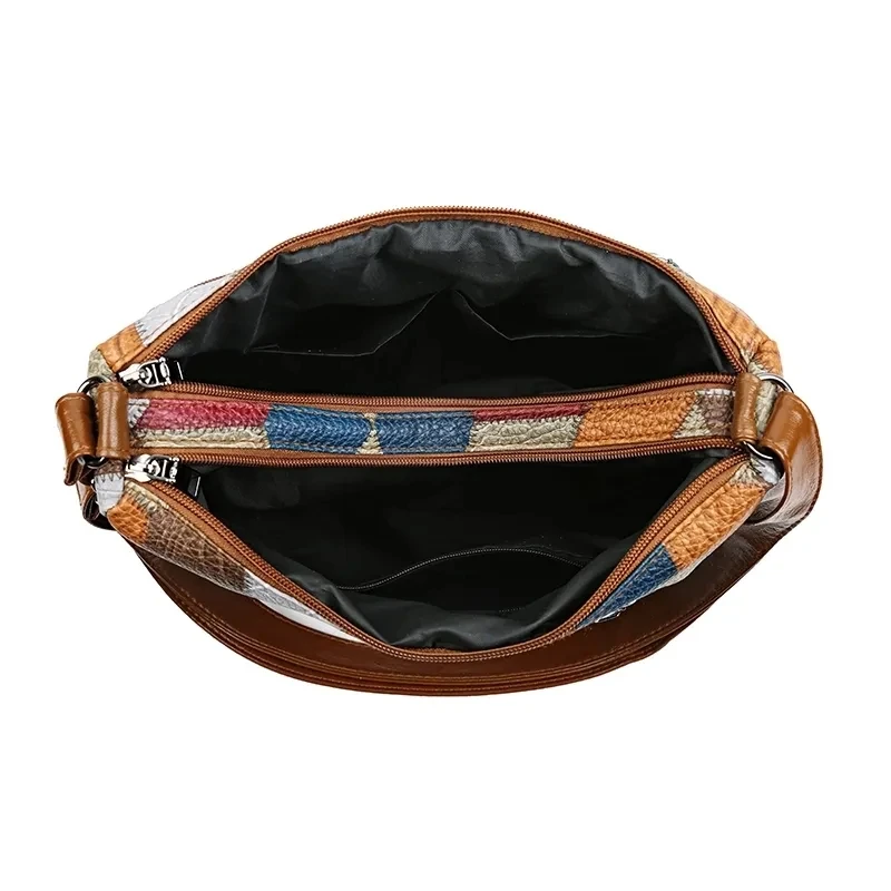 ผู้หญิงElegant Vintage Crossbodyกระเป๋าอินเทรนด์กระเป๋าถือแฟชั่นกระเป๋าสะพายหลายกระเป๋าAll-Match Retroกระเป๋าCrossbodyสําหรับทุกวัน