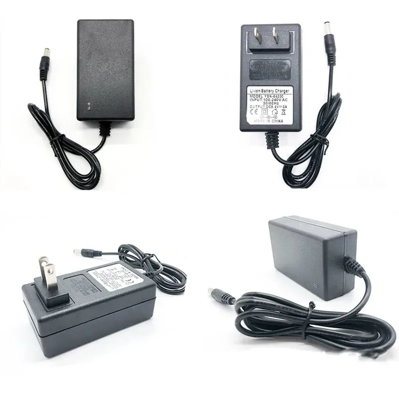 Lithium Battery Charger 12.6V 2A 21V 1A 18650  For 12V 18V Screwdriver Wrench Li-ion Battery Pack DC 5.5mm * 2.1mm 2.5mm Input