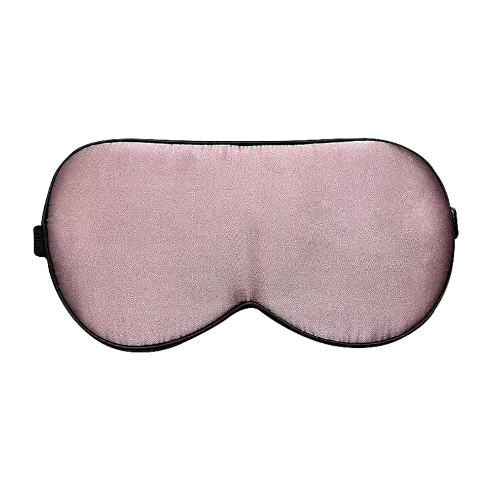 100% Pure Mulberry Silk Sleep Mask Eye Covers for Sleeping Blindfold with Adjustable Strap Comfortable Super-Smooth