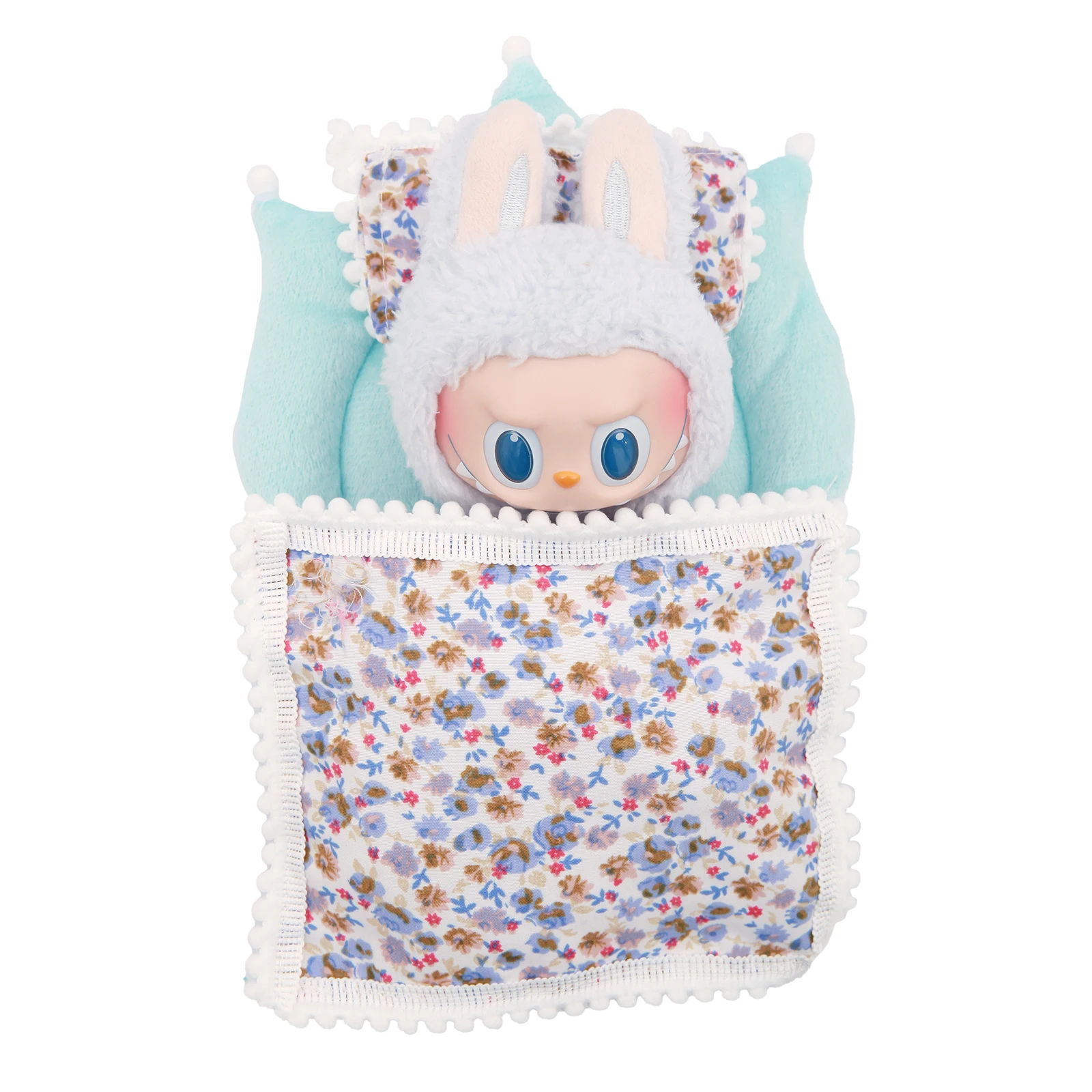 Puppe Bettwäsche Möbel Für labubu 17cm Plüsch Puppe Kleidung Zubehör Mädchen Spielzeug Geburtstag Weihnachten Geschenk
