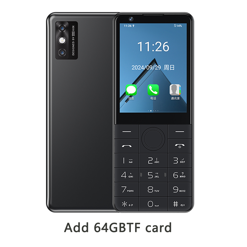 NEW DOOV R77 PRO 4G Smart Touch Screen 2.8 Inch Keypad Mobile Phone  3GB+32GB 3000mAh Android 13 Whatsapp