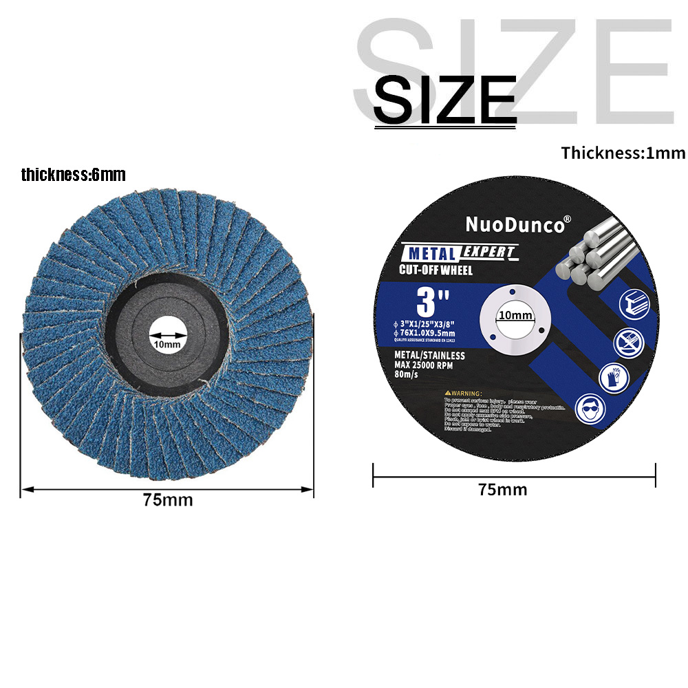 5 pezzi 75mm lama per sega circolare in resina mini disco da taglio mola smerigliatrice angolare accessori metallo legno ferro plastica sega da taglio