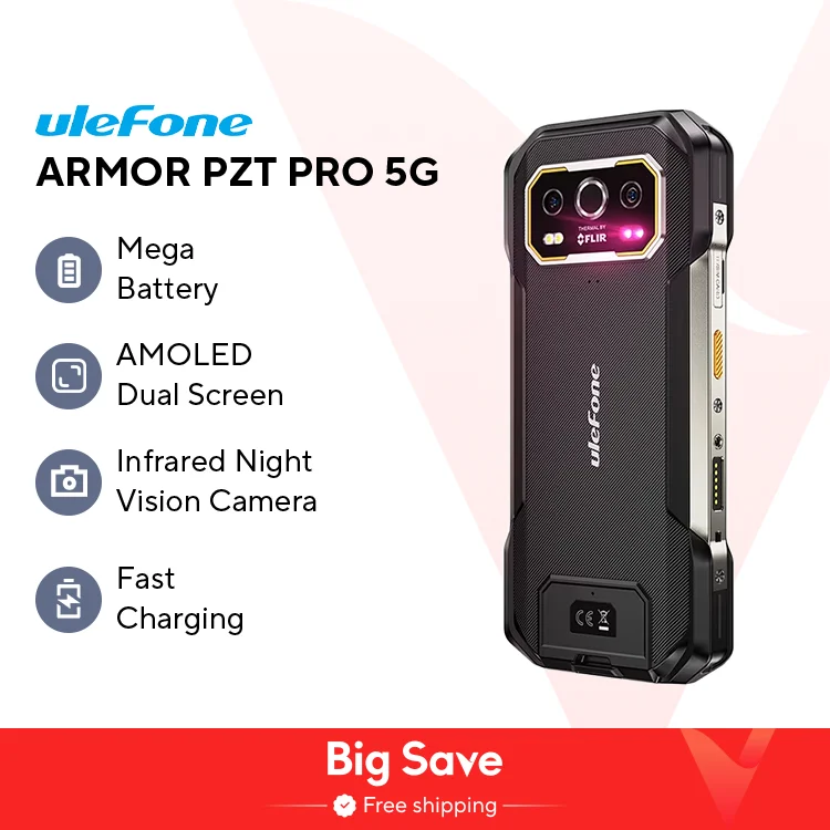 Ulefone-Armor 27t pro頑丈なスマートフォン,5g,10600mah,Android 14,50mp 64mp,ナイトカメラ,6.78インチ,24gb 256gb,NFC,ワールドプレミア