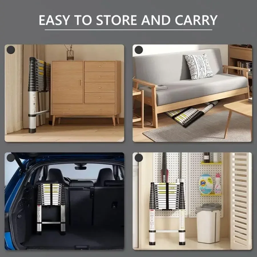 (Envío gratis) Plegable, Reposabrazos Extraíble, Multifunción Portátil Plegable Extensible, Carga Máxima de 150 kg