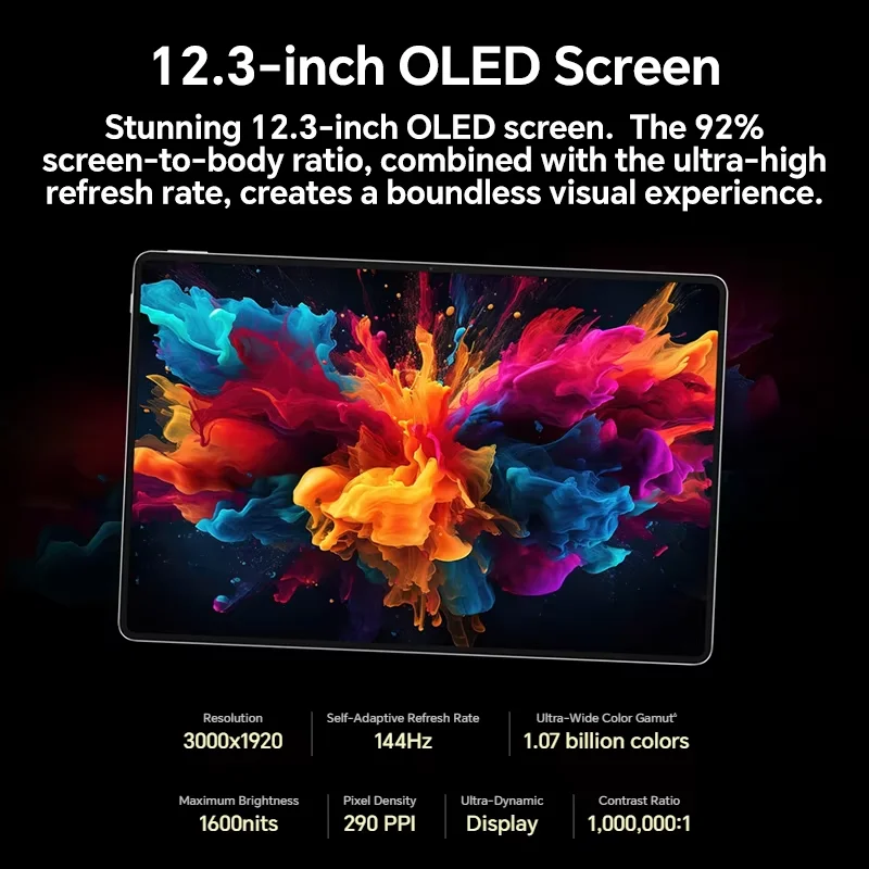 Versión Global HONOR MagicPad 2 Tablet 12.3inches Pantalla OLED Snapdragon 8s Gen 3 CPU 13MP Cámara Trasera 10050mAh Batería HONOR Magic Pad 2