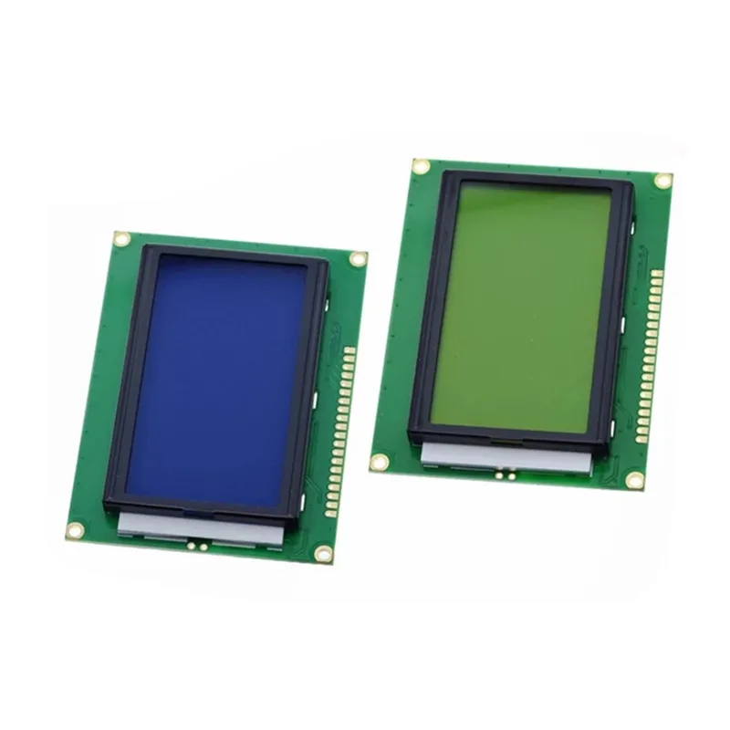 12864 LCD 5V 128*64 puntos pantalla azul/verde con retroiluminación ST7920 puerto paralelo LCD12864 para arduino