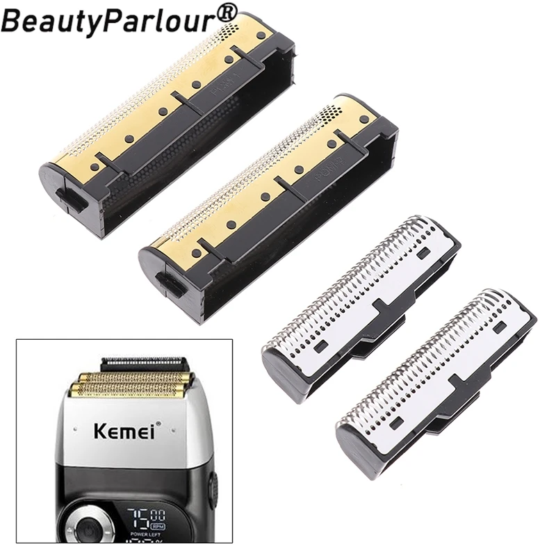 Cuchilla de repuesto para cortadora de pelo Kemei Km-2026/2027/2028/3382, cabezal de cuchillo de corte de peluquero/piezas de afeitado de barba de red, 4 Uds.