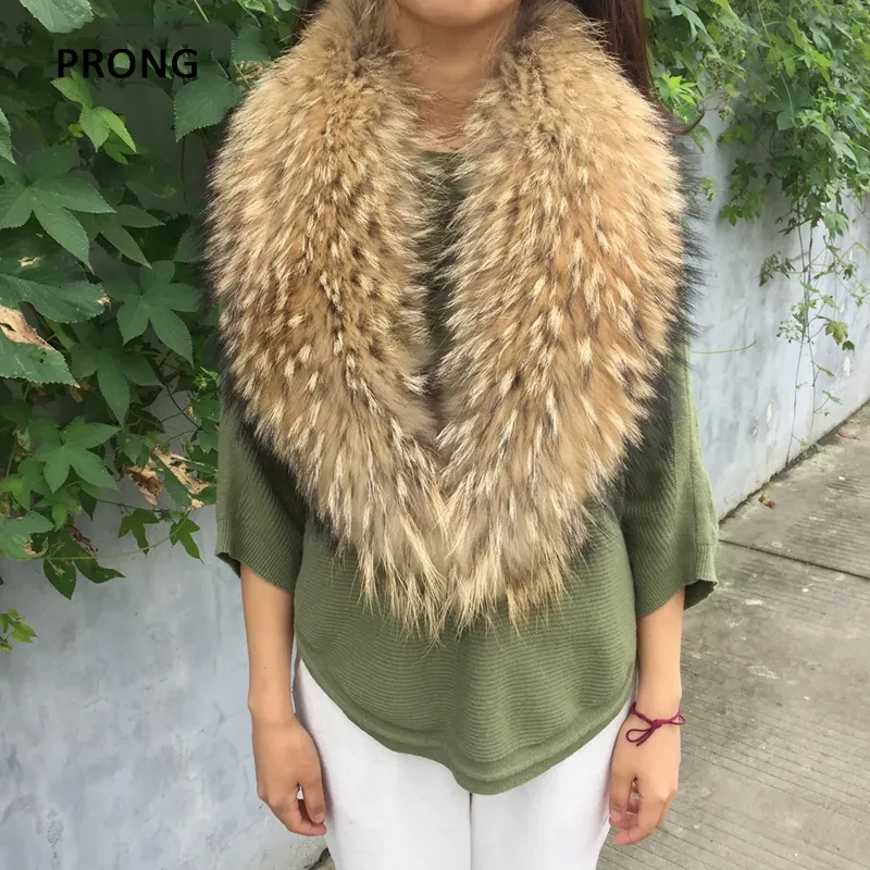 Thật Cáo Cổ Lông Dành Cho Nữ Áo Khoác Khăn Choàng Len Mùa Đông Ấm Cổ Lông Thú Lớn Kích Thước Giữ Ấm Cổ khoác Nỉ Khăn Choàng Cổ