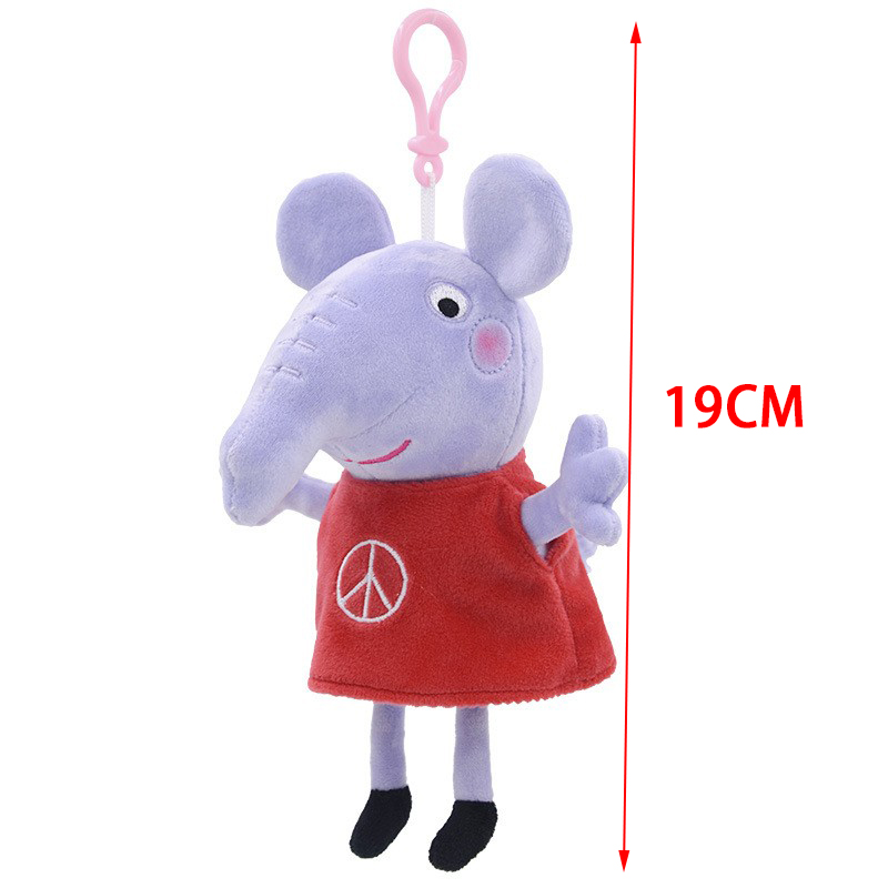 Peppa Pig Figuur Pluche Pop George 8 Vrienden Cartoon Model Anime Varken Vader Moeder Knuffel Voor Kinderverjaardagscadeau