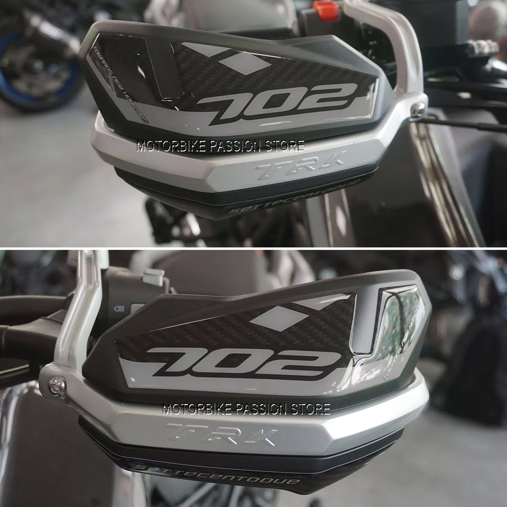 Pegatina de resina epoxi 3D, Kit de pegatinas de protección para parachoques de motocicleta, pegatina protectora para Benelli TRK702 Trk 702 2023 2024
