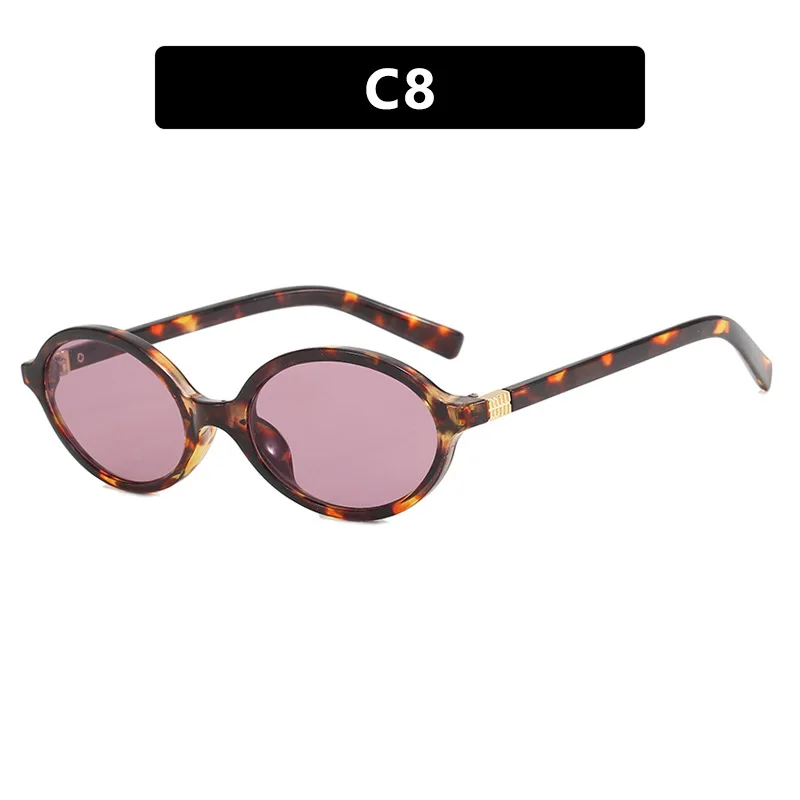 Oval Small Frame Retro Female Korean Plain Glasses Anti-blue Light Eyeglasses Eye Protection Ladies Optical Spectacle Eyeglass