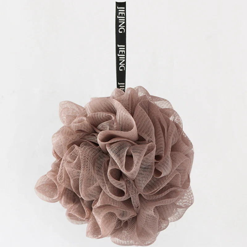 Soft Mesh Bath Sponge Balls Nylon Cleaning Brush Shower Puff Body Cleaner Exfoliating Scrubbers Bath Ball Bathroom Supplies