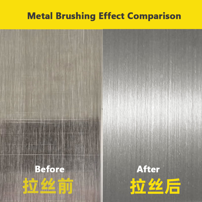Kingspor Schleiffix universal abrasive cleaner Soft oil stone eraser Stainless Steel Scratch Repair block Brushed polished block