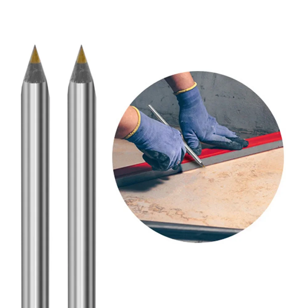 1/50Pcs Alloy Scribe ปากกาคาร์ไบด์ Scriber ปากกาโลหะไม้แก้วกระเบื้องตัด MARKER ปากกาโลหะงานไม้เครื่องมือ