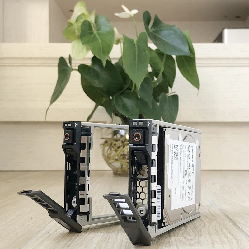 10 Chiếc Miễn Phí Vận Chuyển Mới 8FKXC 2.5 ''SAS SATA Máy Chủ Khay Caddy Cho Máy Chủ Dell PowerEdge R730 R630 T640 t630 HDD Chân Đế Ngăn Kéo D08FK