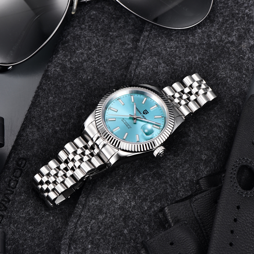 PAGANI DESIGN 2024 nuevo 40MM hombres NH35 relojes mecánicos de lujo superior reloj automático deporte de acero inoxidable relojes impermeables para hombres