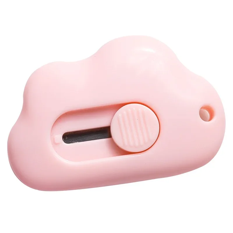 1PC Mini Utility มีด Retractable ที่เปิดจดหมายเครื่องตัดกล่องแบบพกพาที่เปิดกล่องกระดาษตัดเครื่องมืออุปกรณ์สํานักงานโรงเรียน