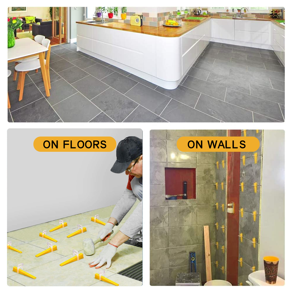 Sistema de nivelamento de telha clipes espaçadores de telha 1.5/2.0mm piso de parede nivelador de cerâmica espaçadores alicate wadge kit para construção de colocação de telha