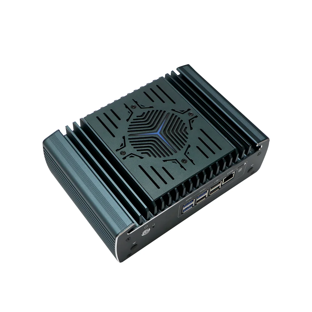 HUNSN Micro Firewall Appliance, Mini-PC, pFsense, Mikrotik, Core I5/I7, RX14, OPNsense, VPN, Router-PC, AES-NI, 6LAN, HDMI, Nano-SIM-Steckplatz