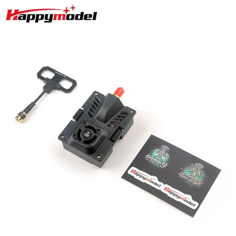 HappyModel ES24TX Pro 1000 mW 2,4 G ExpressLRS ELRS Micro TX Modul mit Lüfter RGB LED Modul für RC Flugzeug FPV Drone
