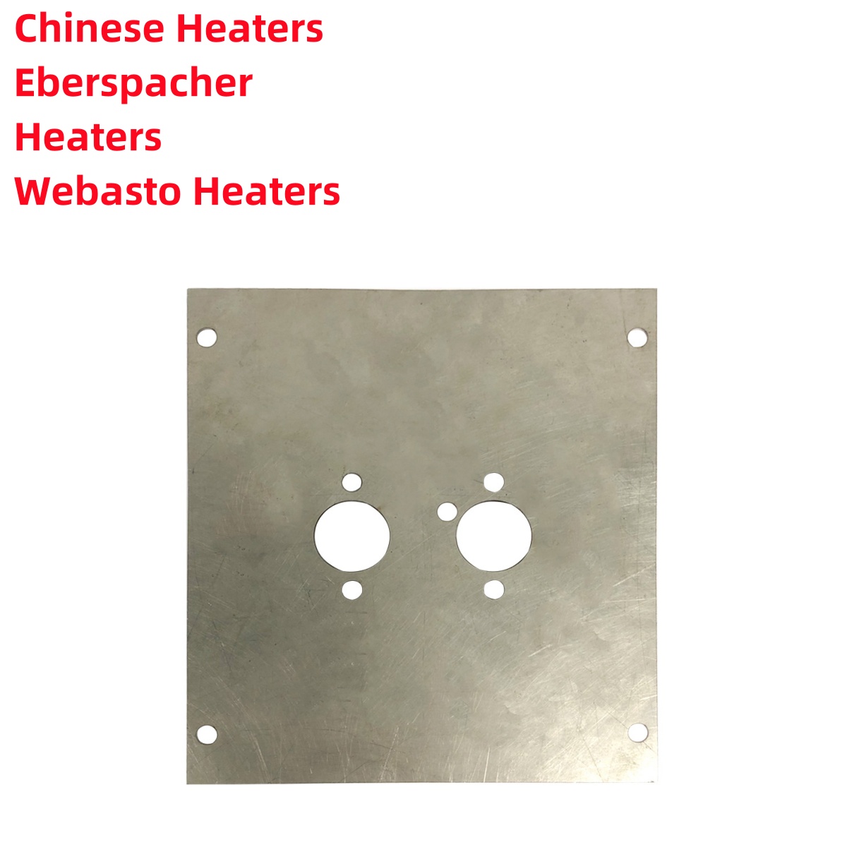 Chinese Diesel Heater Mounting Plate Stainless Steel 60mm Turret Planar For Eberspacher Webasto Heaters Car Heater Replacement
