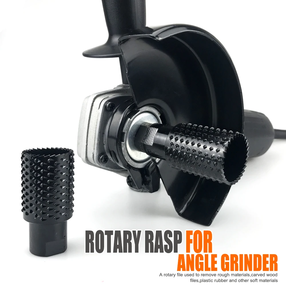 ROTARY Rasp สําหรับเครื่องบดมุม 100/125 ประเภท M10 M14 ไม้แกะสลักแฟ้ม Burr Sanding Disc หัวขัด