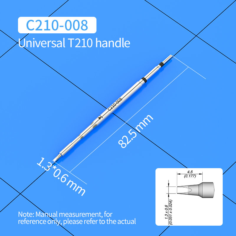 Паяльные жала C210, совместимые с ручкой JBC T210 для сварочной сопла станции CD-2SD/2SHE C210-001 C210-007 C210-008 C210-018