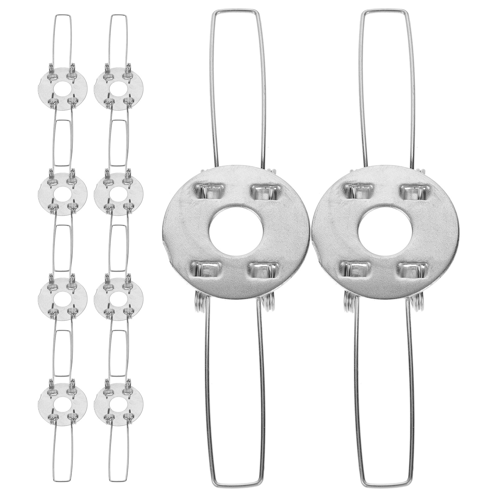 LEDストリップライトホルダー,スプリングクリップ,ペンダントヘッド用ランプシェードクランプ,10個