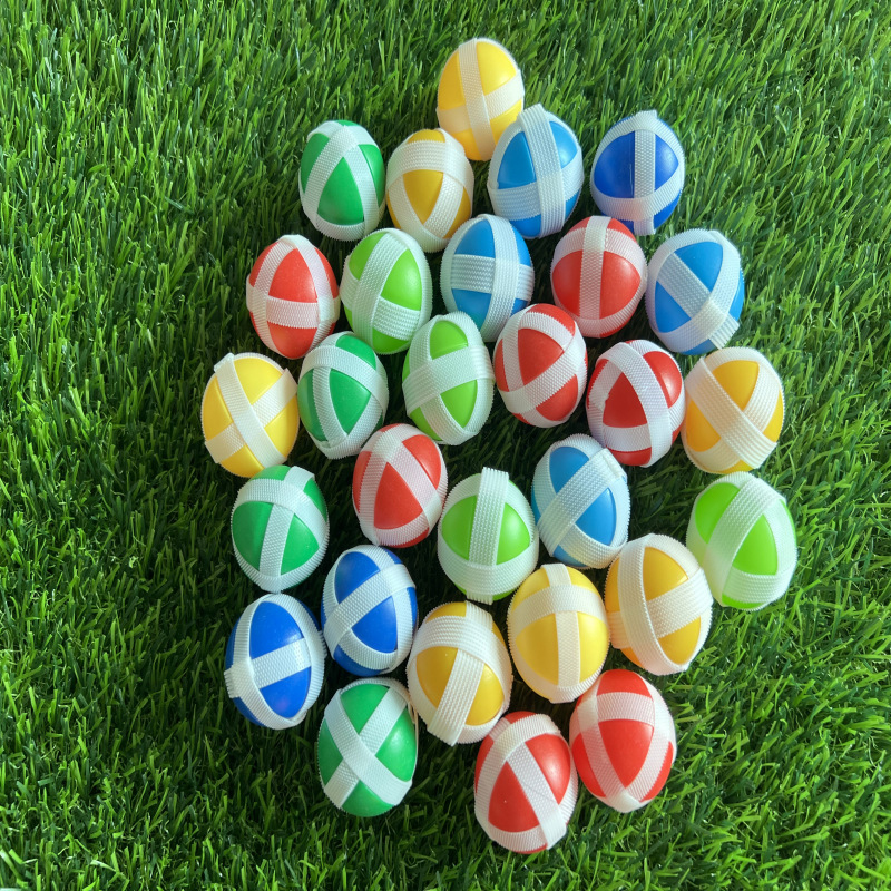 12PCS Children’s Toys Sticky Ball Dart Balls AccessoriesChildren outdoors Party Throw And Catch Parent-Child Interactive Game