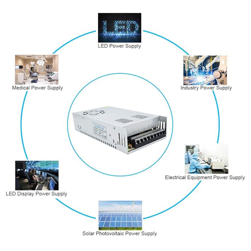 Alimentatore switching DC 5V 12V 24V 36V 48V 60W 360W 600W 800W 1000W Trasformatore AC 110 220V Adattatore SMPS per strisce LED CCTV