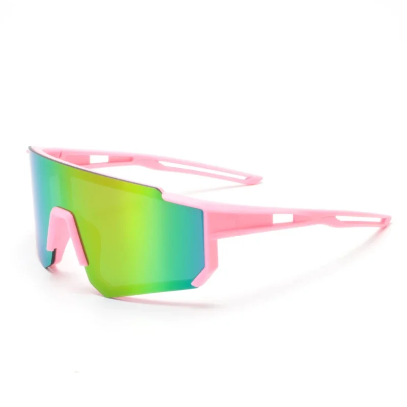 Occhiali da sole da ciclismo per bambini MTB Pesca Sport Occhiali da bicicletta UV400 Occhiali da campeggio per bambini Ragazzi Ragazze Occhiali da bici da esterno