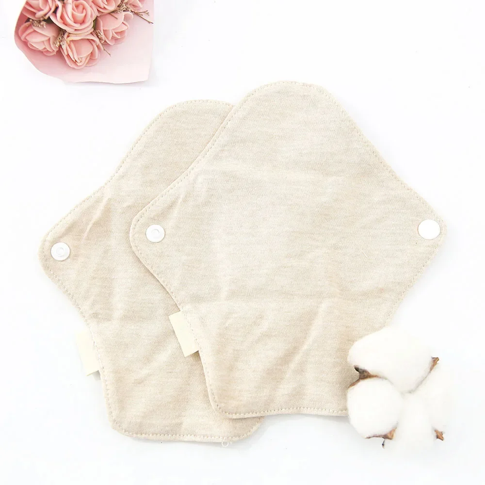 1 unidad de compresas menstruales reutilizables, compresas sanitarias de algodón lavables, servilleta para mujer, forro de bragas suave, almohadilla de tela, higiene femenina 18*6cm