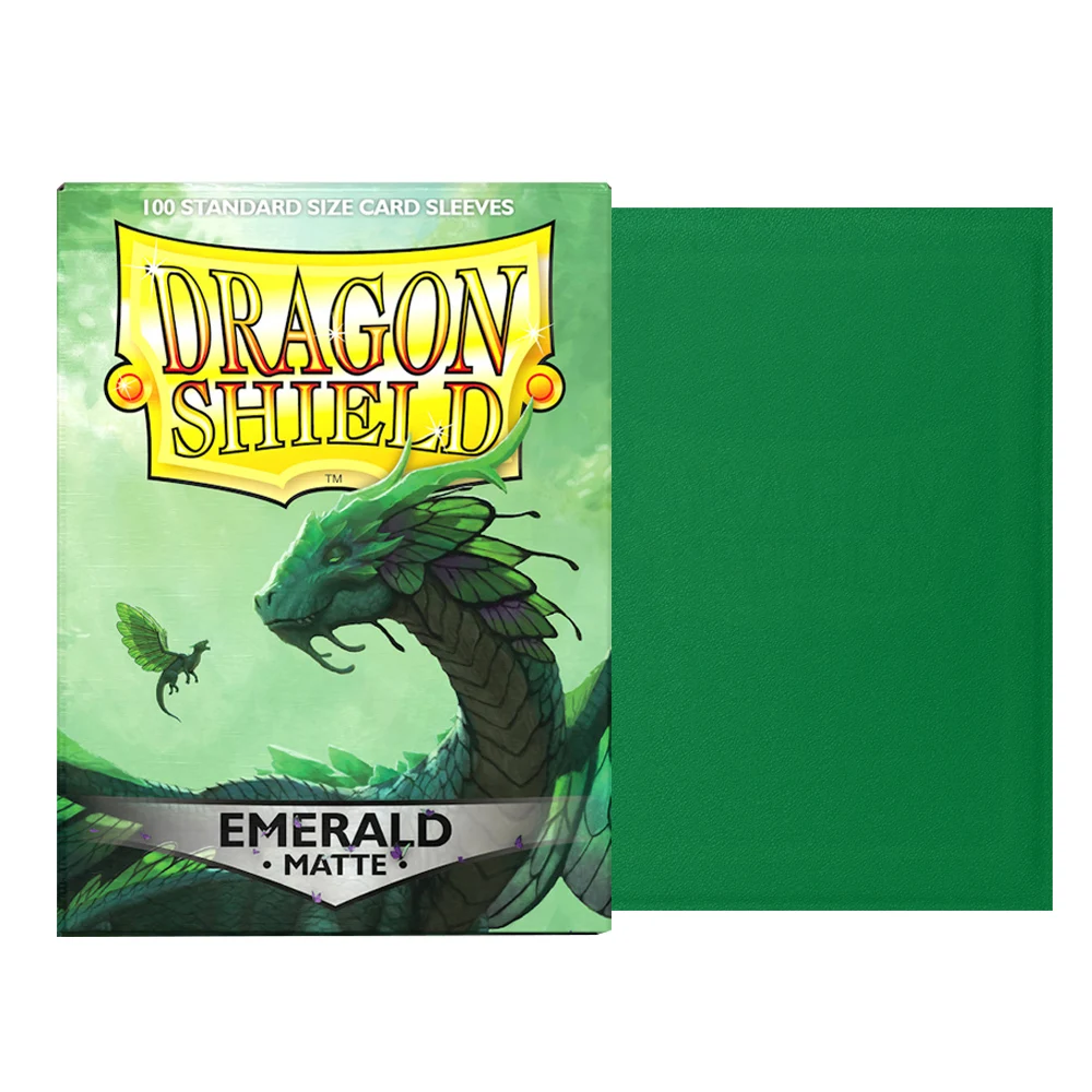 100 ชิ้น/กล่องที่มีสีสัน Matte Dragon Shield การ์ดแขนการ์ด Matte การ์ดสําหรับ Magic MGT/Star การ์ดเกมกระดาน