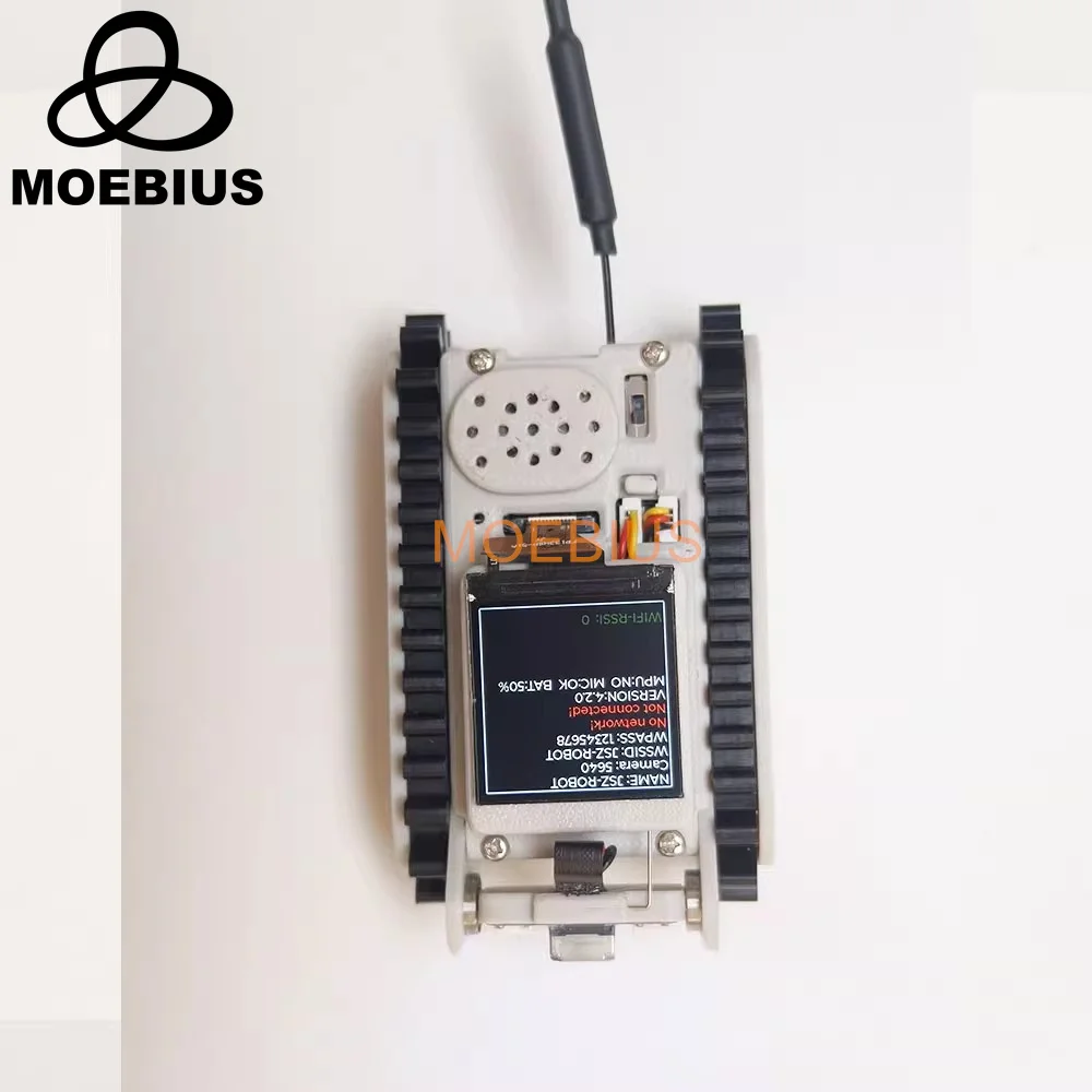 Robot inalámbrico de seguimiento de coche, dispositivo de inspección de tuberías, vídeo con cámara, enseñanza, Esp32, código de escaneo, redes, Programa de bricolaje, Juguetes