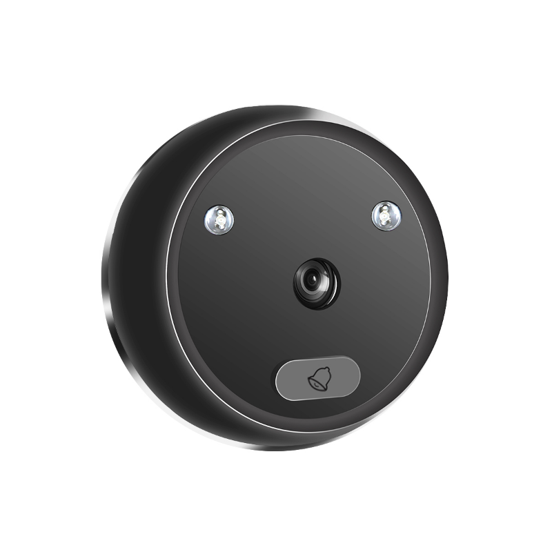 Escam C22 vidéo judas sonnette caméra vidéo-oeil enregistrement automatique anneau électronique vue nocturne visionneuse de porte numérique sécurité à la maison