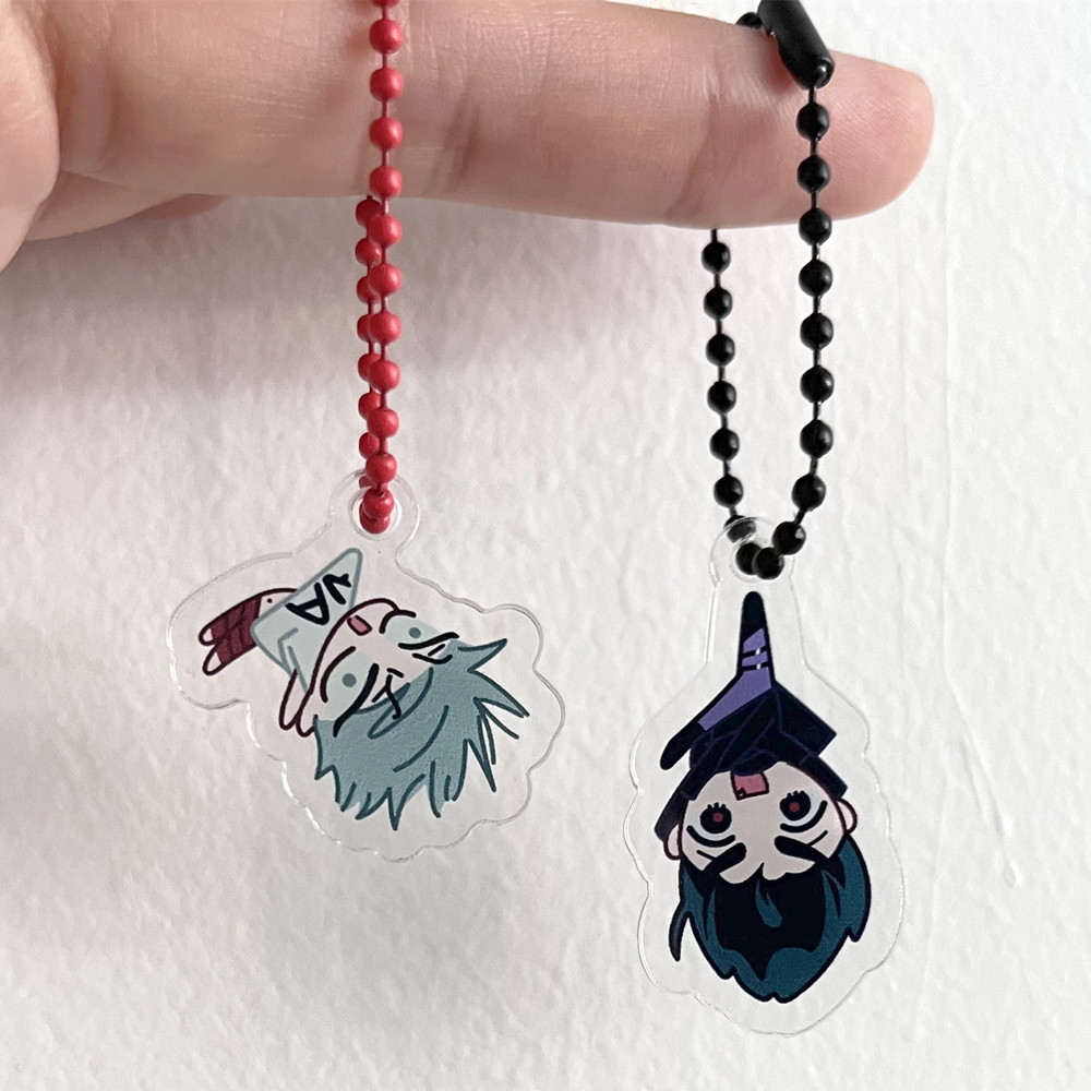 Anime ALIEN STAGE IVAN & TILL Portachiavi Cosplay Borsa in acrilico unisex Ciondolo Portachiavi Kawaii Accessorio Puntelli Regali di Natale