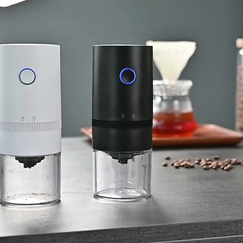 เครื่องบดกาแฟเสี้ยนแบบชาร์จ USB - พกพาสะดวกที่สมบูรณ์แบบด้วยการตั้งค่าที่ปรับได้และบํารุงรักษาง่ายสําหรับคนรักกาแฟ