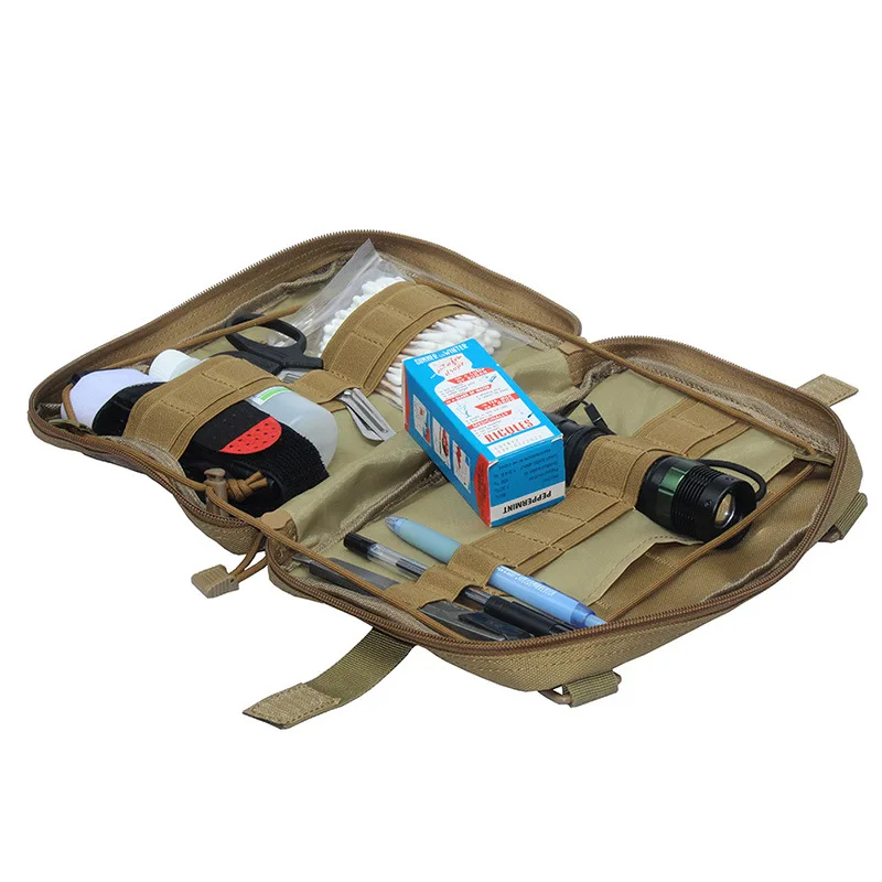 Sac de poche Molle médical EMT, sac d'urgence tactique en plein air, accessoires de Camping et de chasse, Kit multi-outils utilitaires, sac EDC
