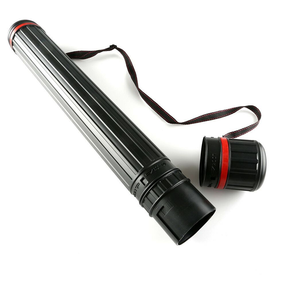 Extendable Telescopic Archery Arrow Back Shoulder Quiver Holder Tube Adjustable Painting Cylinder Art Supplies