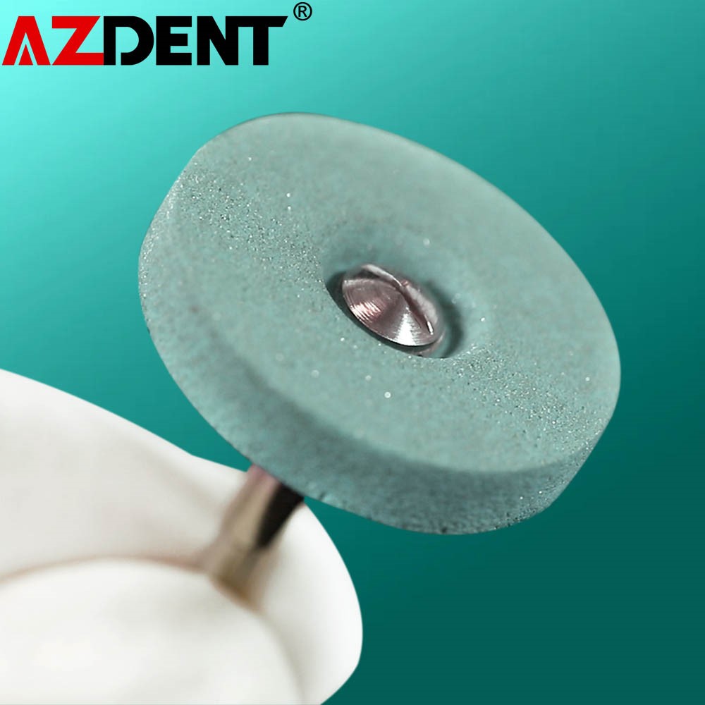 1 STÜCK AZDENT Dental Keramik Diamant Polierkopf Schleifer Zirkonoxid Porzellanschaft Durchmesser-2,35 mm