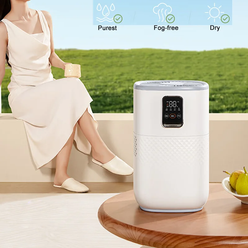 Desktop LED Screen Smart Display  Humidifier Evaporative 4500ml