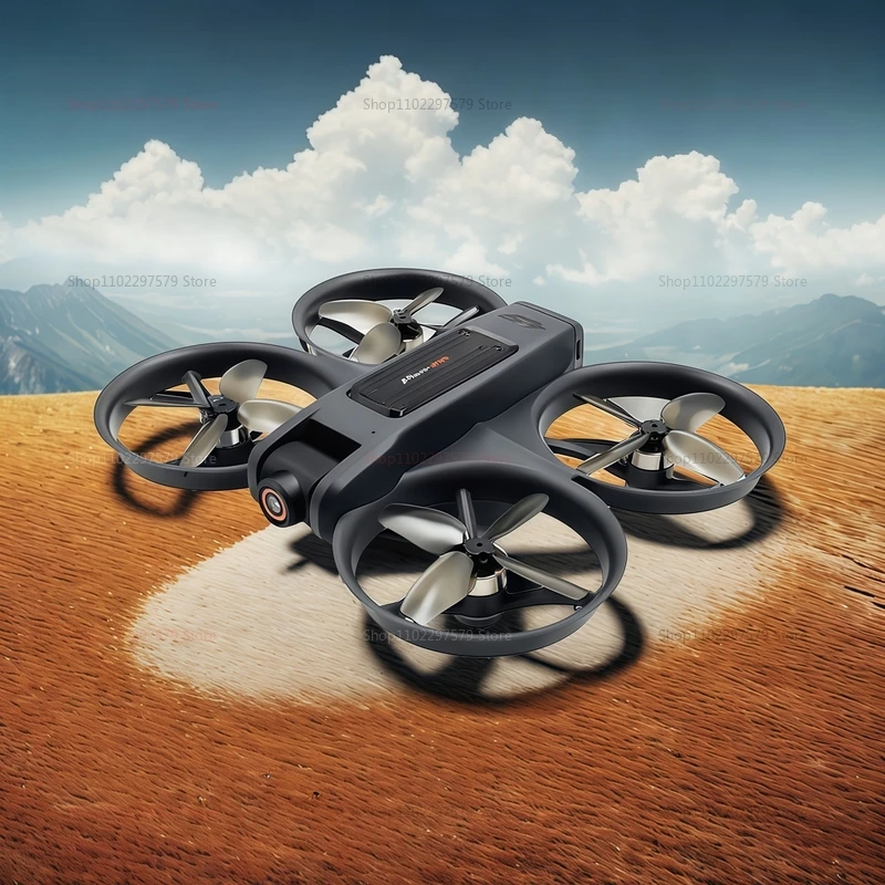 S156 Mini Drone 8K HD Câmeras Duplas 360 °   Acrobacias 5G WiFi Motores Brushless Quadcopter com Evitar Obstáculos para Crianças Adultos Brinquedos