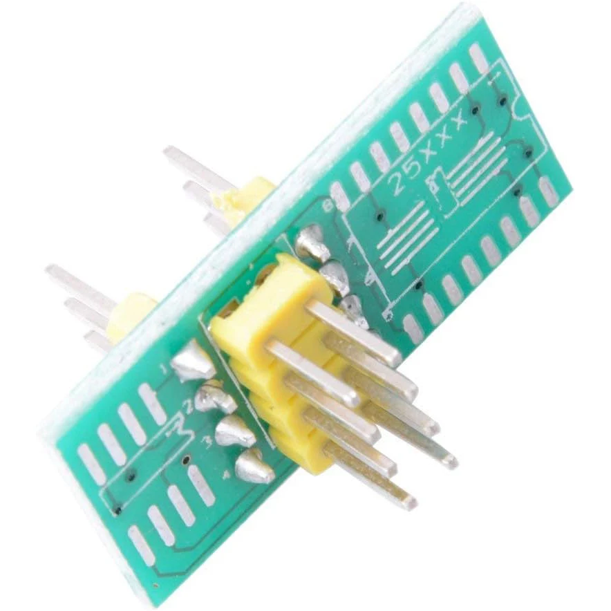 ICテストクリップとソケットアダプター、アダプターボードモジュール、ケーブルプログラミング付きフラッシュチップ、soic8、sop8