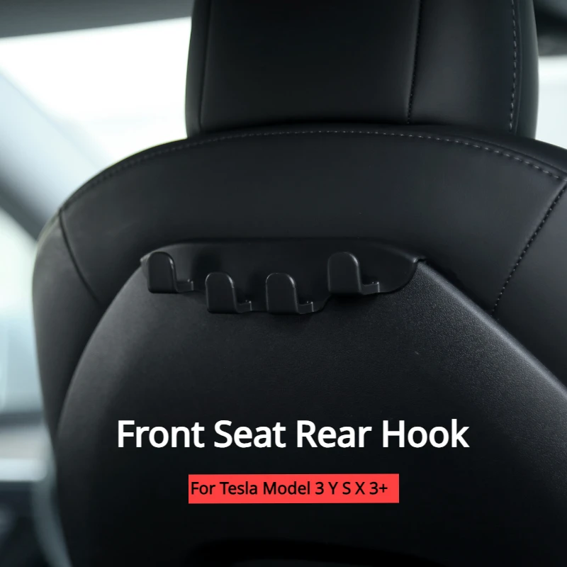 Seat Backrest Hook for Tesla Model 3 Y S X 3+ 2017-2025 Car Trunk Hook Front Seat Hooks Hanger Phone Holder Hook Car Accessories