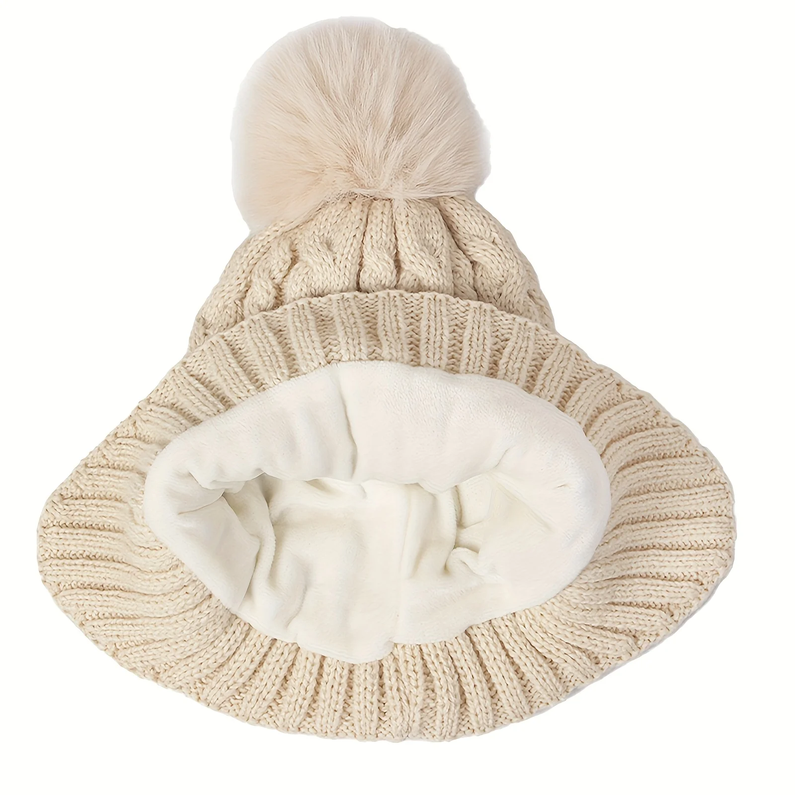 Un set di 3 cappelli, sciarpe e guanti invernali per bambini, un set caldo in tre pezzi, cappello elastico caldo lavorato a maglia tinta unita, scaldacollo e guanti per ragazzi e ragazze dai 3 ai 8 anni